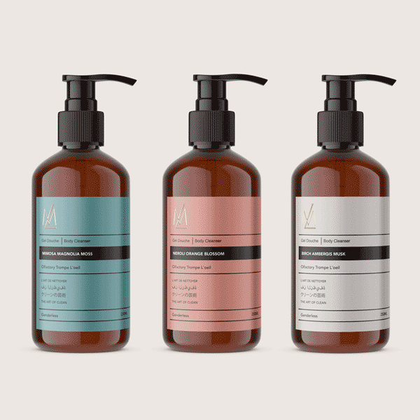 沐浴乳/洗髮精產品標籤